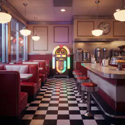 50s Diner retro preview