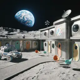Lunar Motel space preview