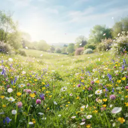 Spring Meadow keystone preview
