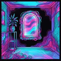 Neon Psychedelic pop-art preview