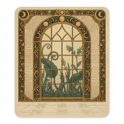 Tarot Card pet artwork style preview